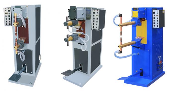 مش سیم مقاومتی هواشی ضد زنگ دستگاه جوش نقطه ای اتوماتیک پنوماتیک ارائه شده 0