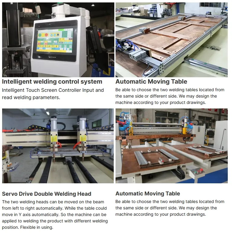 حداکثر بهرهوری، حداقل خطاها، دستگاه جوش نقطهای دو سر هفت محوره هوآشی 1