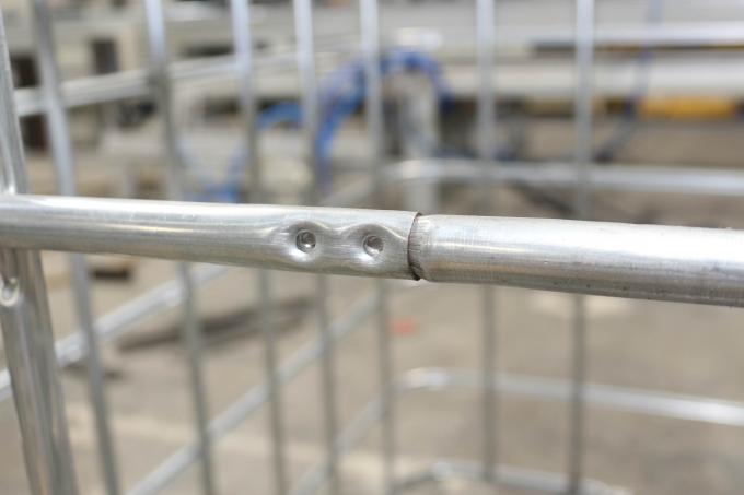 دستگاه جوشکاری قفس الکتریکی IBC 50 هرتز کنترل PLC 225KVA 8