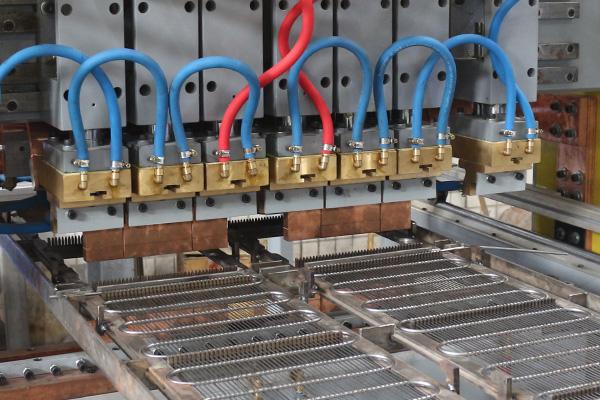 دستگاه تولید خط تولید لوله یخچال، جوش و خم کردن ماشین 4