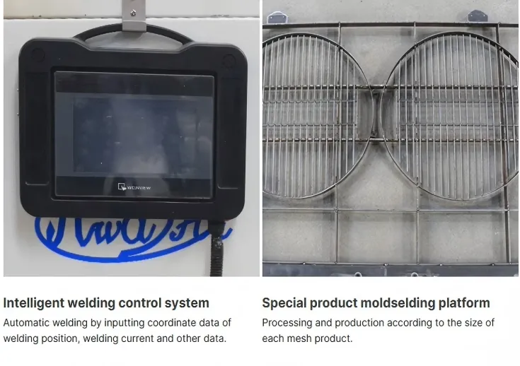 دستگاه جوش سیم محور XY، دستگاه جوش مش سیم توری حصاری امنیتی تمام اتوماتیک با سرعت بالا 1