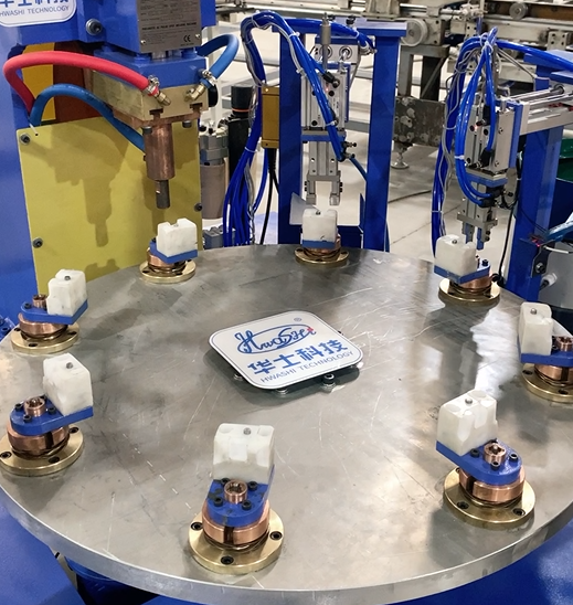 Hwashi Cap Cover Automatic Spot Welding Machine with Multi Welding Station 3