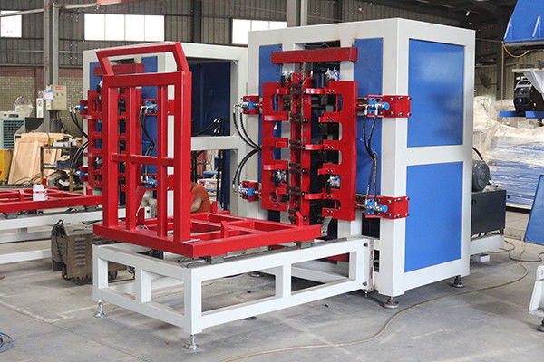 IBC Cage Frame خط تولید اتوماتیک IBC Cage Frame ماشین ساخت سوراخ اتوماتیک
