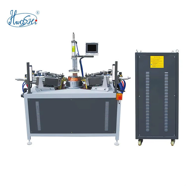 HWASHI 20KVA دستگیره گلدان فولاد ضد زنگ و گوش دستگاه جوشکاری پشت افقی جوشکاری نقطه ای برای آشپزخانه ظرف آشپز