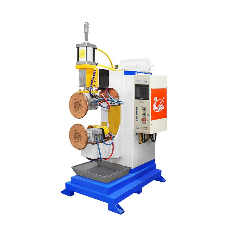 HWASHI کیفیت بالا 50-200KVA فولاد ضد زنگ اتوماتیک مستقیم طولی قطب چرخدار جوش ماشین قیمت