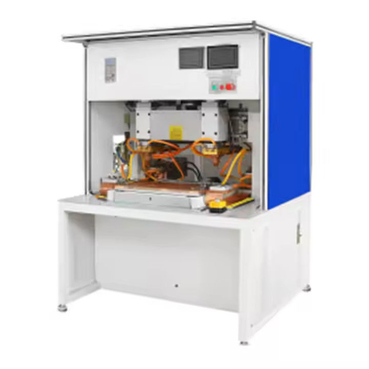 جوشکار نقطه ای ورق فلزی درب فولادی با فرکانس متوسط ​​Hwashi CNC با فیدر متحرک اتوماتیک محور XY