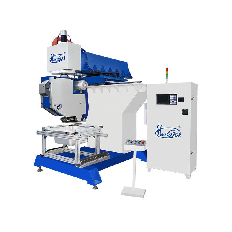 Hwashi Inox SS304 آشپزخانه ماشین جوش دو طرفه سینک و فولاد ضد زنگ CNC سینک پولیش ماشین آسیاب