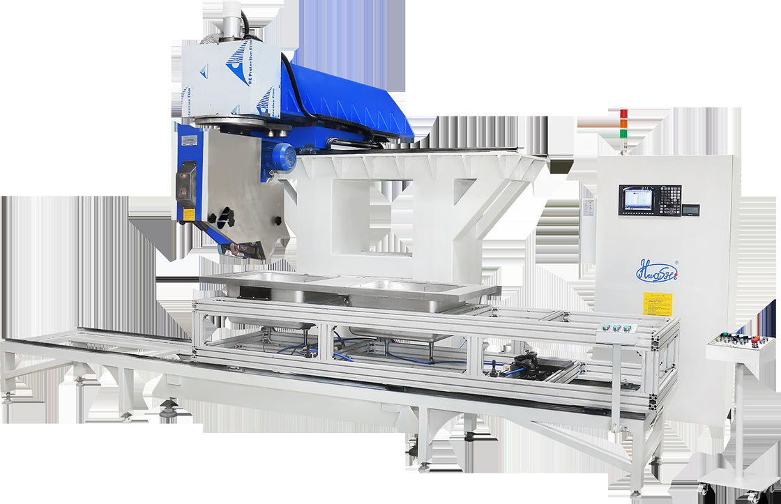 Hwashi اتوماتیک 304 فولاد ضد زنگ سینک رولینگ بخیه جوش ماشین CNC سینک جوش ماشین / Undermount آشپزخانه سینک