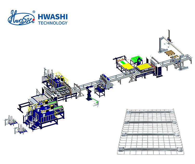 دستگاه تولید اتوماتیک قفس IBC با وزن 2000 کیلوگرم، عملیات 24/7 و 80 قفس در ساعت