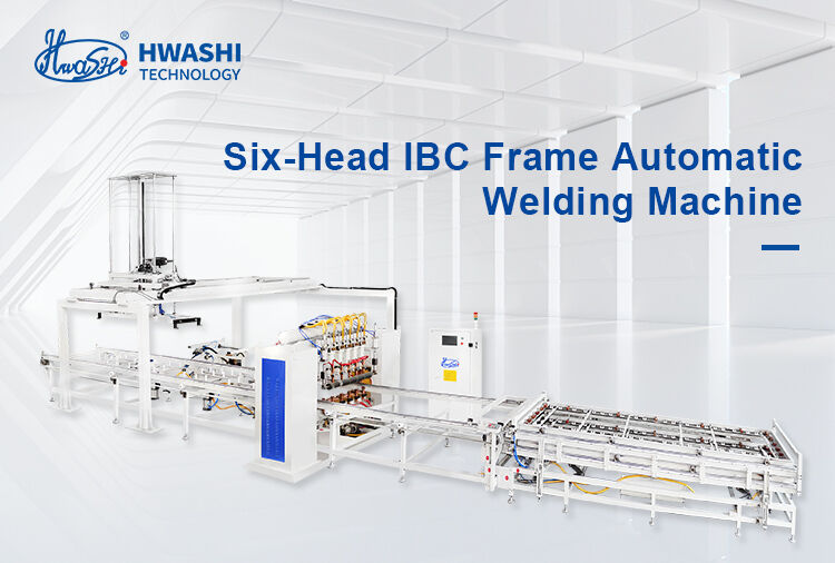 IBC Cage Frame Automatic Welding Machine with 50sec/pc Efficiency and 4 Sets MF DC Power Source for Bulk Container Production